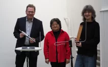 Christoph Kaufmann, Junghae Lee, Susanne Böke-Kern (v.l.)