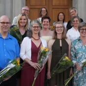 Die frisch diplomierten KirchenmusikerInnen